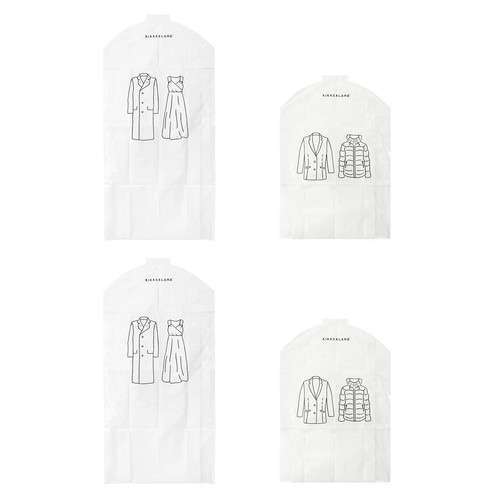 Garment bag plastic sizes - 4x, 2